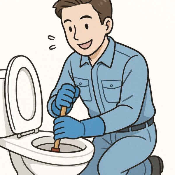 トイレつまり修理